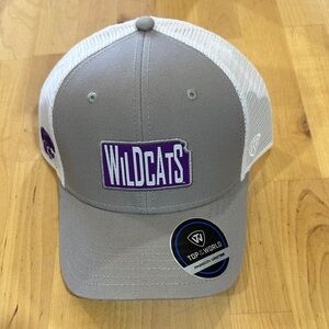 Kansas State Gray and White Wildcats Hat